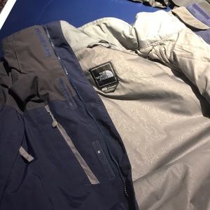 North face 2 in 1 ski jacket